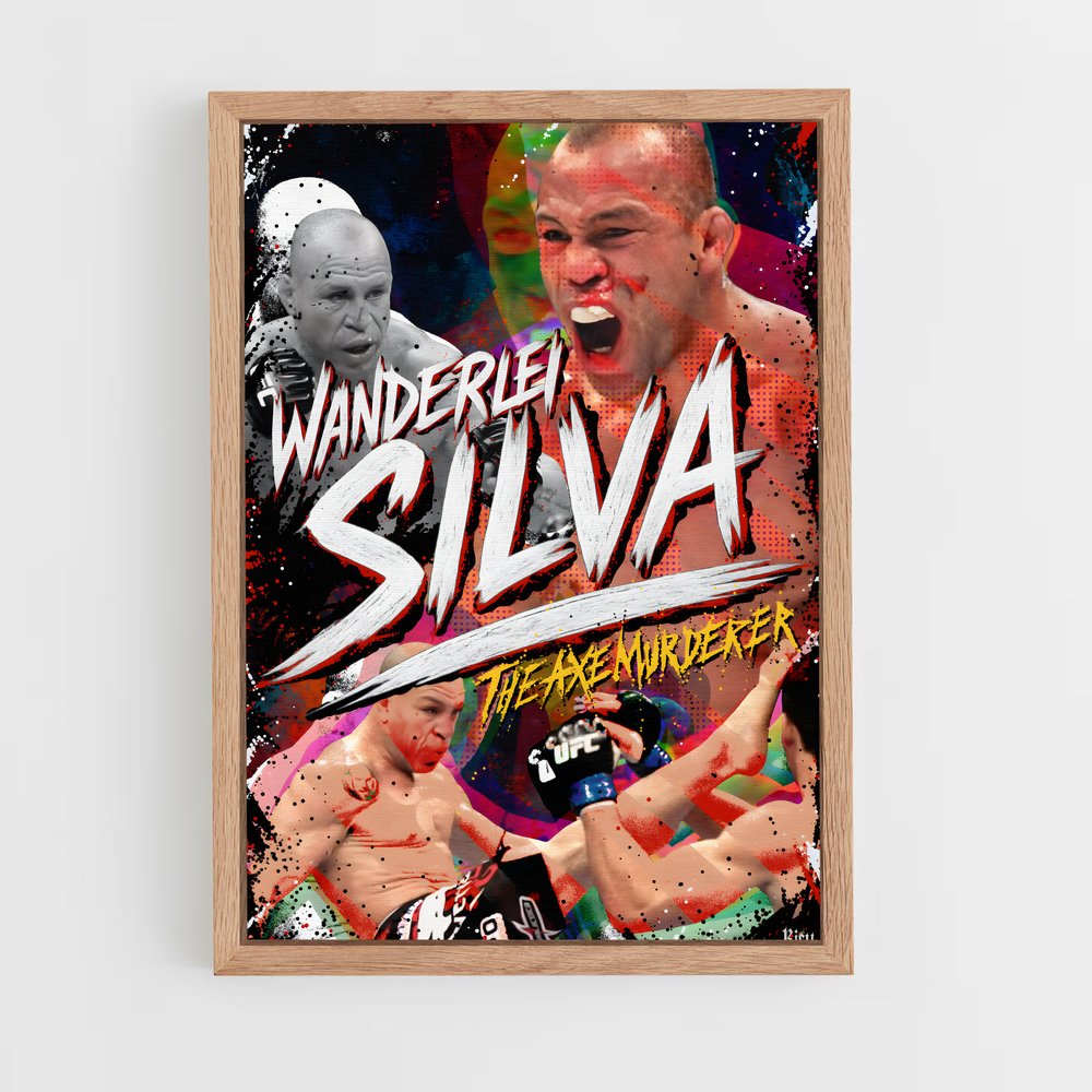 Poster Wanderlei silva – affiche MMA (vue 4)